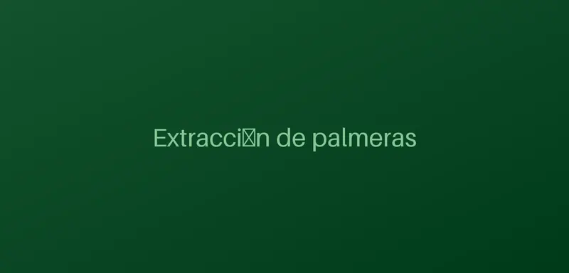 Extracción segura de una palmera en un jardín costero