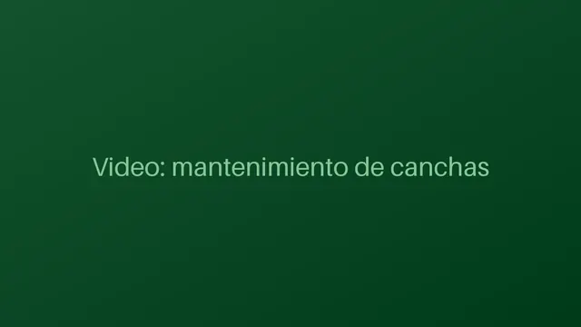 Corte y Nivelación de Canchas de Césped
